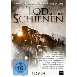 Tod auf den Schienen - 9 mörderische Eisenbahnkrimis, bei denen das Verbrechen an Bord ist (Pidax Film- und Hörspielverlag) [9 DVDs] (Neu differenzbesteuert)