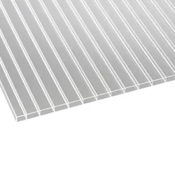 Acrylglas Stegdoppelplatte | 16 mm | Breite 1200 mm | Klar | AntiDrop | 3000 mm