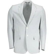 GANT Langarmjacke mit Knopfverschluss und Taschen : Größe - 50 Größe: 50 - Weiß - 50