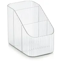 Zeller Schreibtisch-Organizer Kunststoff transparent 3 St.