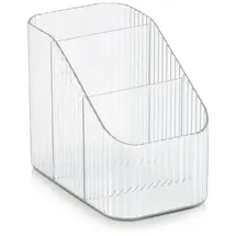 Zeller Schreibtisch-Organizer Kunststoff transparent 3 St.