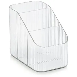 Zeller Schreibtisch-Organizer Kunststoff transparent 3 St.