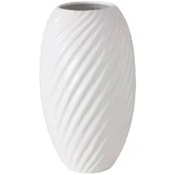 BOLTZE Vase Lomara 35 cm Steingut Weiß