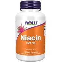 NOW Foods Niacin 500 mg 100 Kapseln)