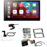 EHO Pioneer SPH-DA160DAB 2-DIN Autoradio CarPlay Android Auto Bluetooth DAB USB passend für Ford Transit 2006-2013 anthrazit ohne Canbus