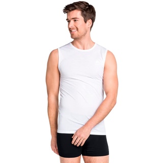 Odlo Performance X-light Funktionsunterwäsche Tanktop, Weiß, XXL