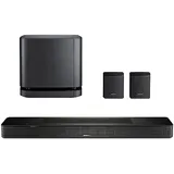 Bose Set: Smart Soundbar+Bass 500+Rear Speaker Soundbar Stereo (Bluetooth, WLAN) schwarz