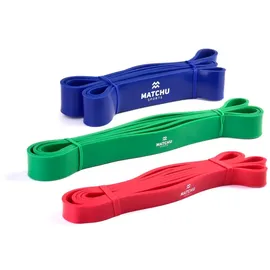 Matchu Sports Resistance Fitnessband Rot 1 Meter