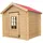 TIMBELA Spielhaus M570R-1 Rot/Natur