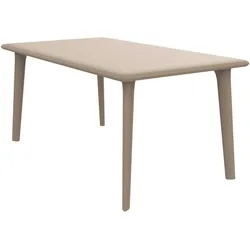 Resol DESSA Rechteckiger Tisch Indoor, Outdoor 160x90 Sand