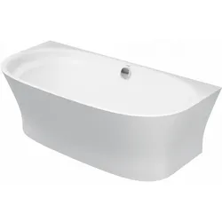Duravit Badewanne Cape Cod 190x90 cm matt Weiß, Vorwandmontage