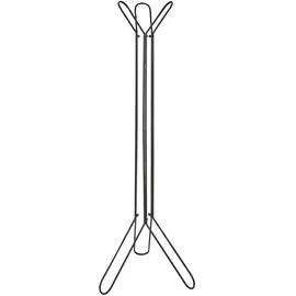 Beliani Garderobenständer Britton Schwarz