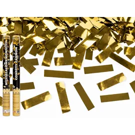 Partydeco Konfettishooter 60 cm Gold