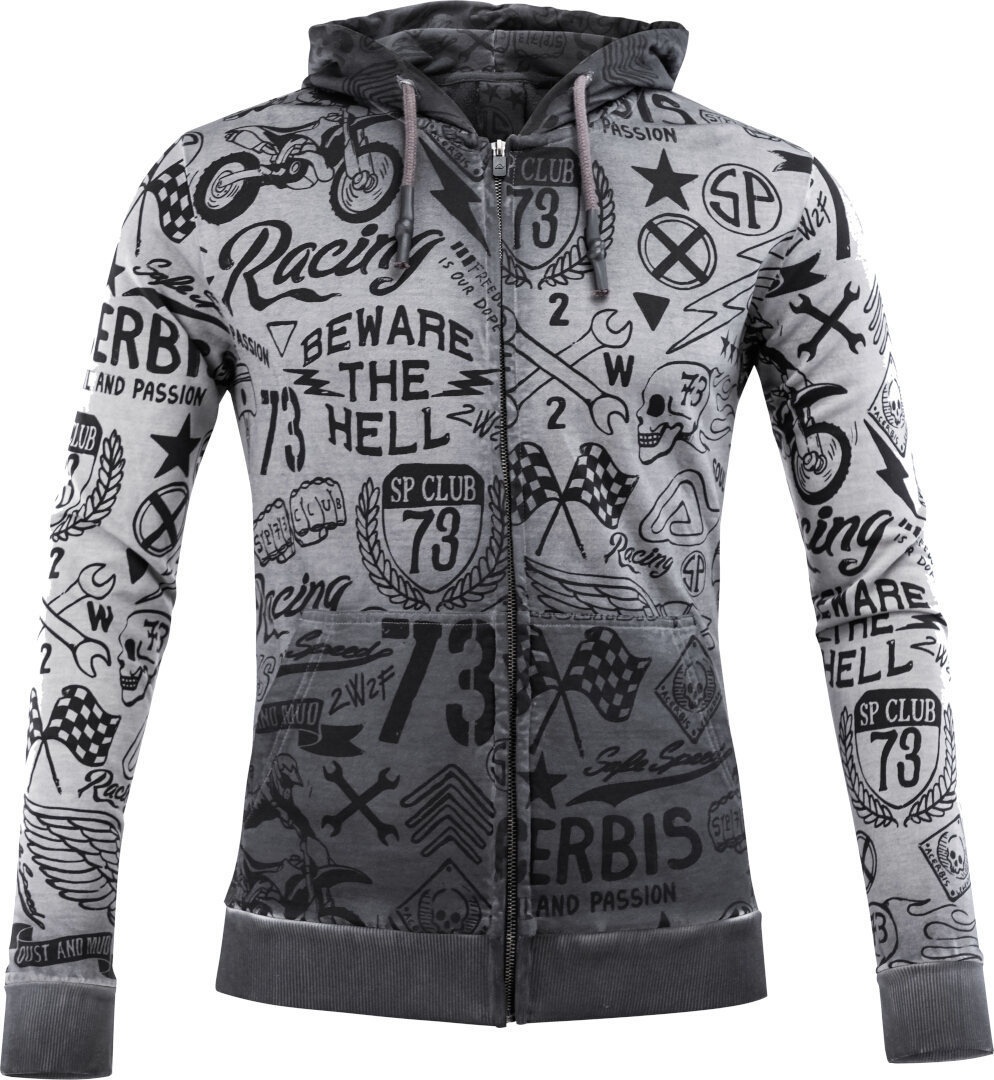 Acerbis Street SP Club Hoodie, grijs, S Voorman