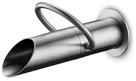 JEE-O Pure Wand-Waschtischarmatur, progressiv, edelstahl gebürstet, 300-1500  300-1500