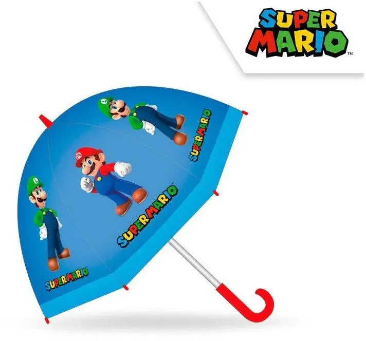 Kinder Regenschirm 70 cm Super Mario