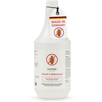 Bioformel LTK-008 1L Milbenspray & Milbenabwehr mit Langzeitwirkung - Anti Milben-Spray für Matratzen, Textilien, Polster & Bett - Bekämpfung von Milben Hausstaubmilben Bettwanzen Parasiten
