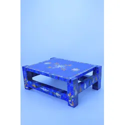 Lapislazuli Tisch mit Intarsien