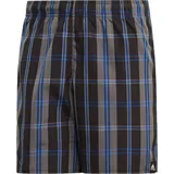adidas Check Print Badeshorts,
