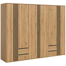 Möbel Boss Kleiderschrank Tofta 240 x 190 x 56 cm Braun