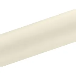 Satin Stoff glatt, Tischläufer, creme, 0,16 x 9 m