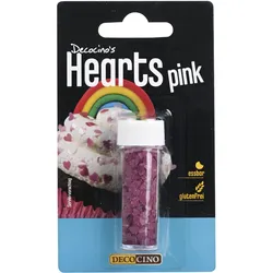 Pink Hearts Streudekor