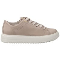 Paul Green Damen SUPER Soft Pauls mit Wechselfußbett, Frauen Low-Top Sneaker,Wechselfußbett,Laufschuhe,schnürschuhe,Beige (Antelope),38 EU