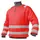 DASSY Warnschutz Sweatshirt Neonrot/Zementgrau XL