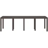 vidaXL Gartentisch 250 x 100 x 73 cm Braun