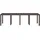 vidaXL Gartentisch 250 x 100 x 73 cm Braun