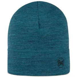 Buff Lightweight Merino Wool Mütze Solid Teal