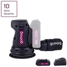 gomag GO-EXS125 Akku Exzenterschleifer 125 mm 2 Stück
