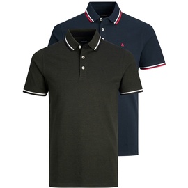 JACK & JONES JJEPAULOS Polo SS 2PK MP