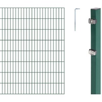 GAH ALBERTS Doppelstabmattenzaun-Set 1,60 x 10 m grün
