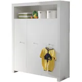 VCM Kinderkleiderschrank Olja 54 cm weiß