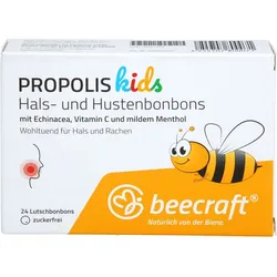 BEECRAFT KIDS Propolis Hals- und Hustenbonbons 24 St.