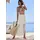 French Connection Strickrock Damen Beige 42