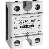 CROUZET Halbleiterrelais 84137011N 25A Schaltspannung (max.): 280 V/AC Nullspannungsschaltend 1St.