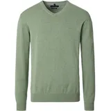 CasaModa V-Ausschnitt-Pullover Hellgrün 3XL