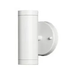 Modena ab/auf LED Wandl. weiß, 2x4W, Glas