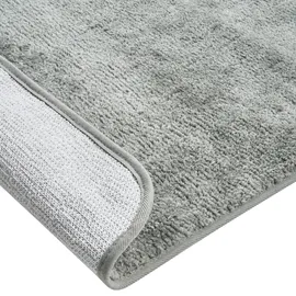 Beliani Badteppich Urlana Grau 90 x 60 cm