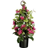 Mica decorations Bougainvillea im Topf Ø 30 x 60 cm fuchsia