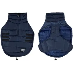 Hundejacke Mantel Hund blau Gr. S