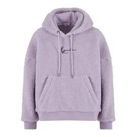 Karl Kani Metal Signature Teddy Hoodie Lila S