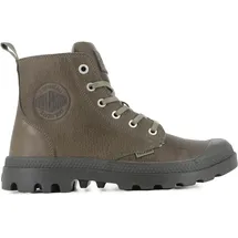Palladium Pampa Zip Lth Ess Braun 36