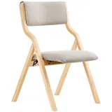 SoBuy Esszimmerstuhl Stoff grau
