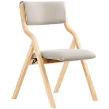 SoBuy Esszimmerstuhl Stoff grau