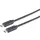 S-Conn USB-C auf USB-C 1 m Schwarz
