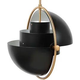 GUBI Multi-Lite 1-flg. Ø36 cm Messing/Schwarz