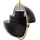 GUBI Multi-Lite 1-flg. Ø36 cm Messing/Schwarz